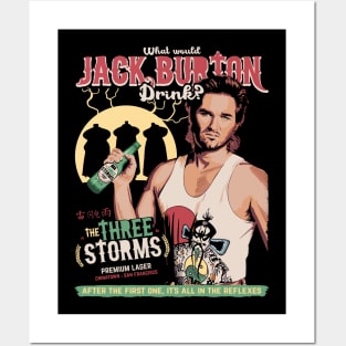 Jack Burton and The Three Storms Posters and Art